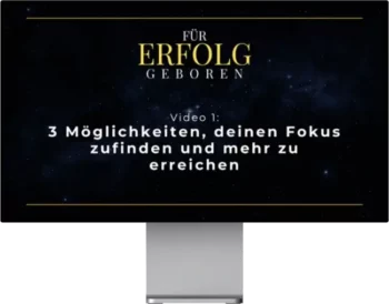 Für Erfolg geboren - Screen