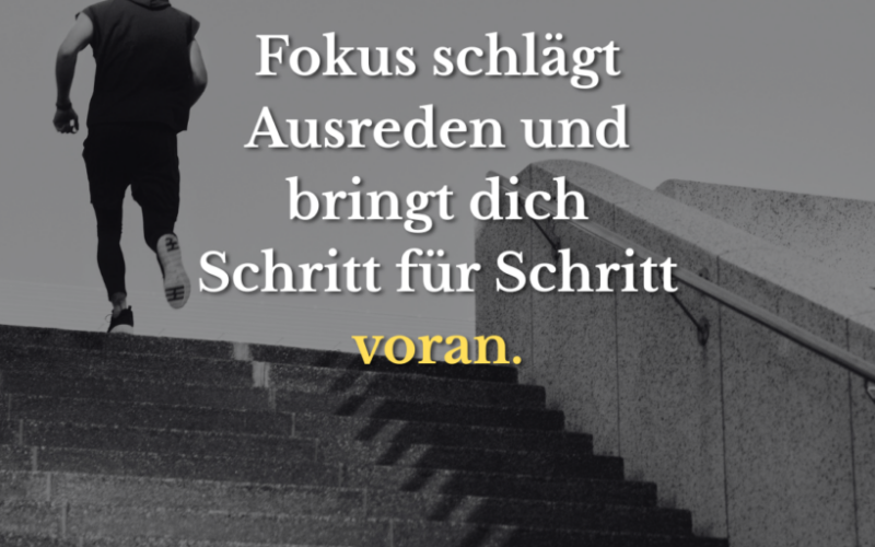 Dranbleiben ist die Superkraft